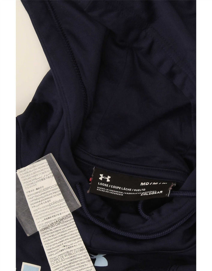 Мужской джемпер с капюшоном Under Armour, средний, темно-синий