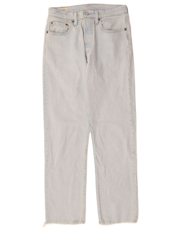 Женские прямые джинсы Levi's 501 W27 L28 синие, хлопок