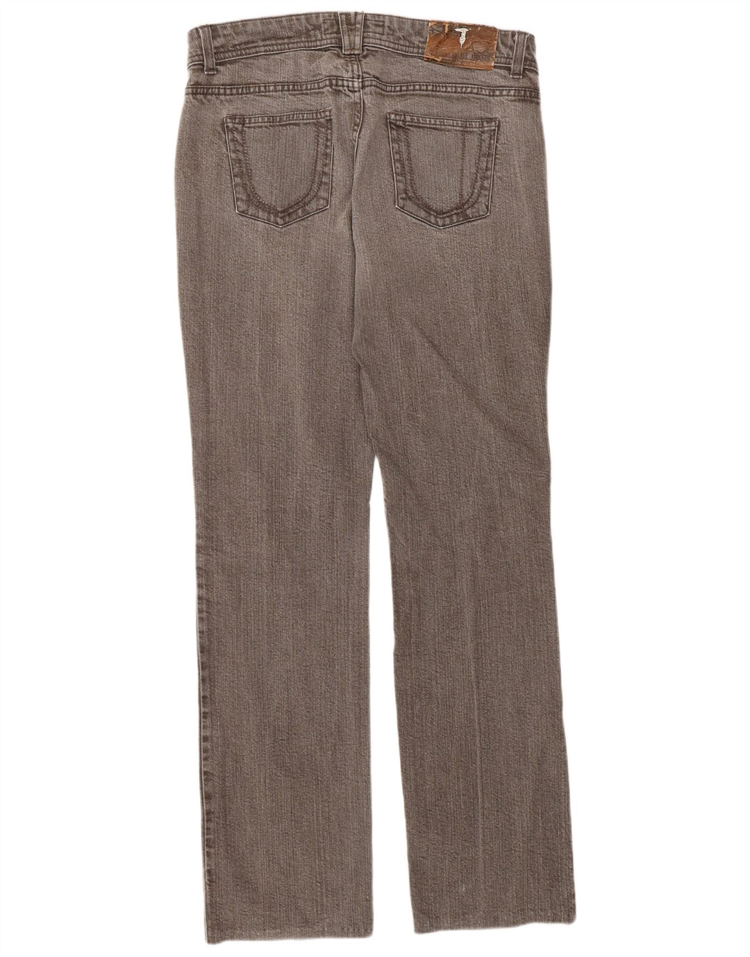 Женские прямые джинсы Trussardi W28 L30 коричневые, хлопок