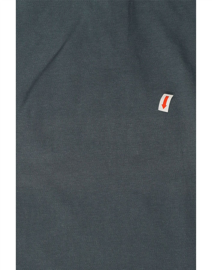 Мужская рубашка-поло Dack's, темно-синяя, хлопковая, среднего размера