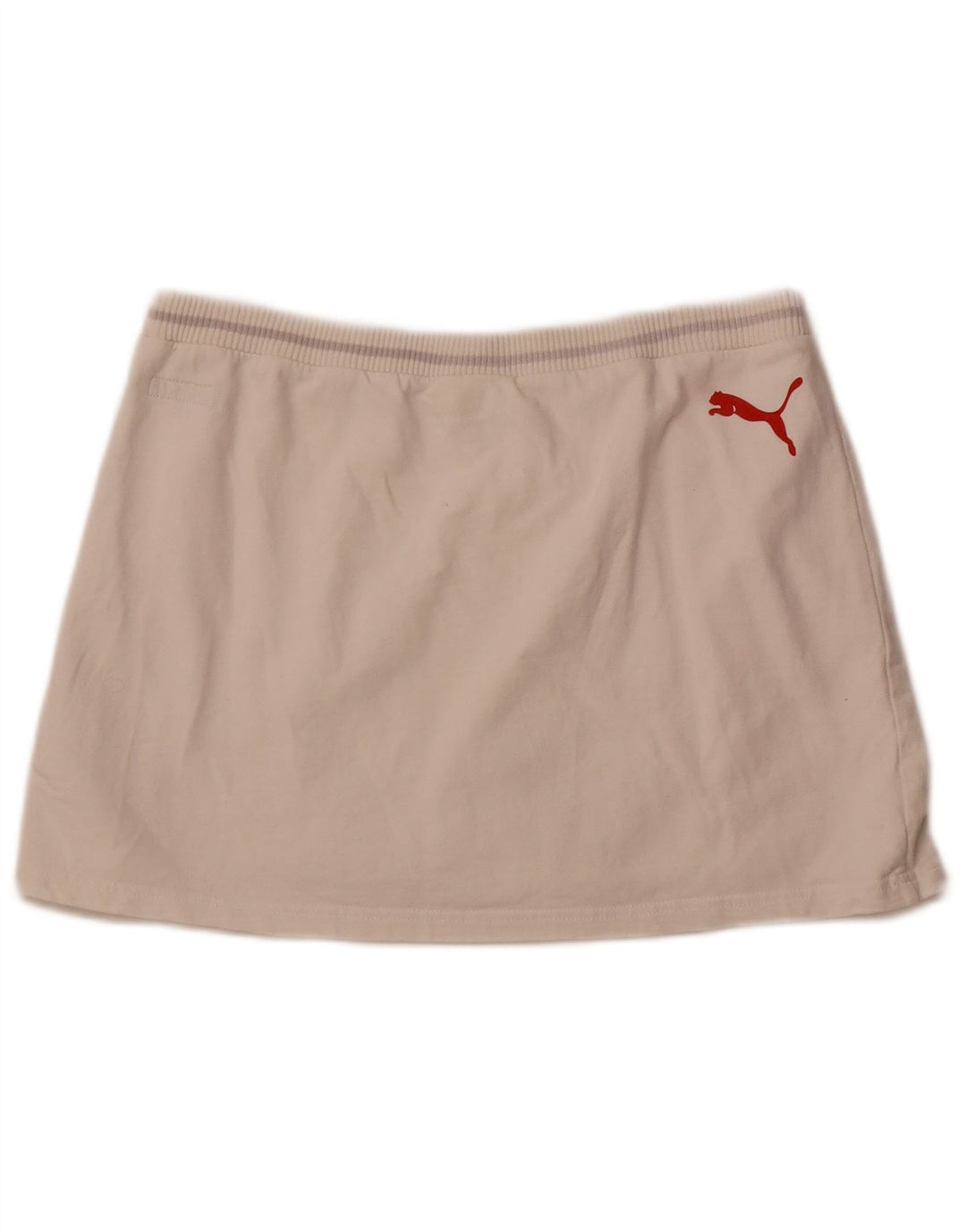 Женская мини-юбка с рисунком Puma Medium W32, белая