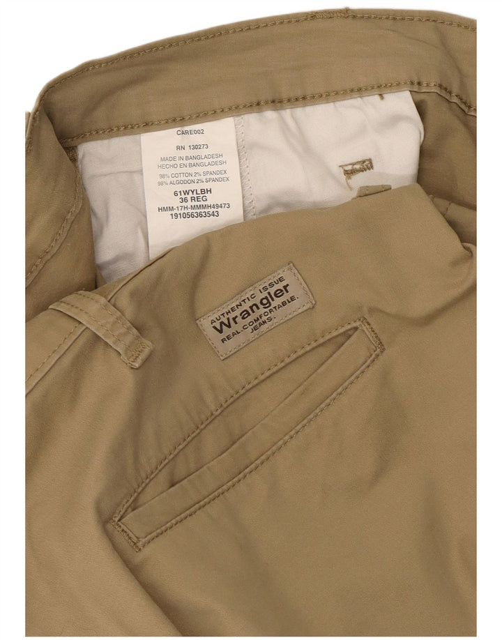 Мужские шорты карго Wrangler W36, большие, бежевые, хлопок