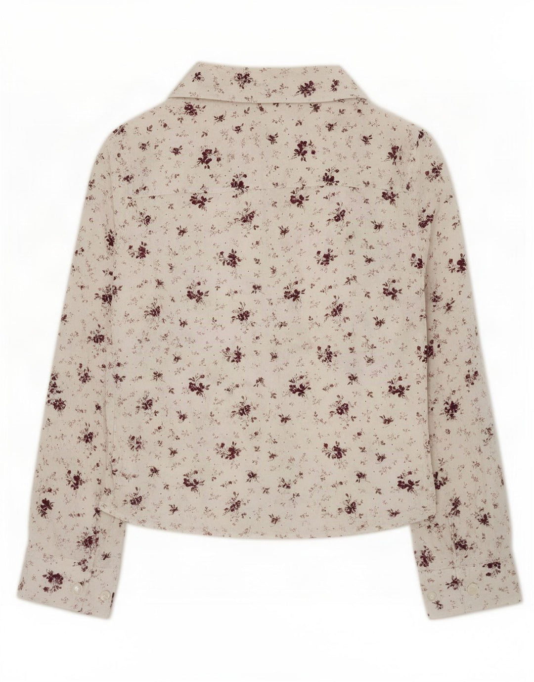 Женская рубашка Laura Ashley UK 12, средний белый с цветочным принтом