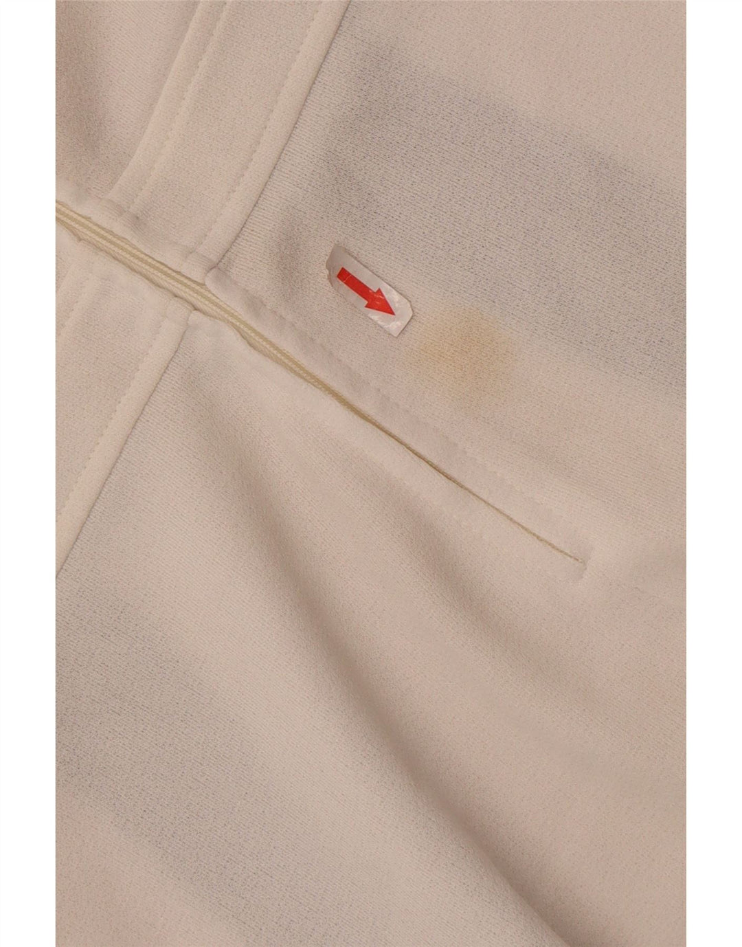 Винтажная женская блузка без рукавов топ IT 46, большая белая цветная блокировка