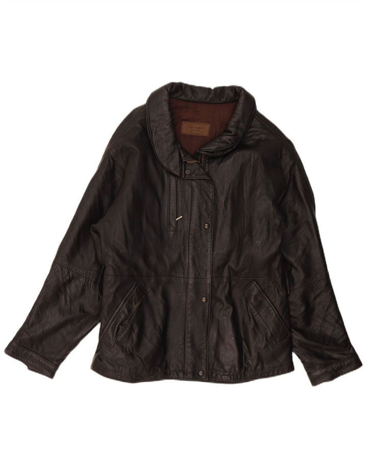 Куртка женская кожаная Victory IT 44 Medium Black Leather