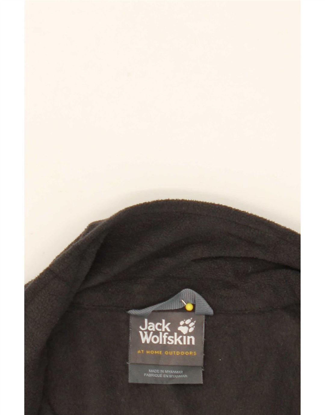 Женская флисовая куртка Jack Wolfskin UK 14/16, большой черный полиэстер
