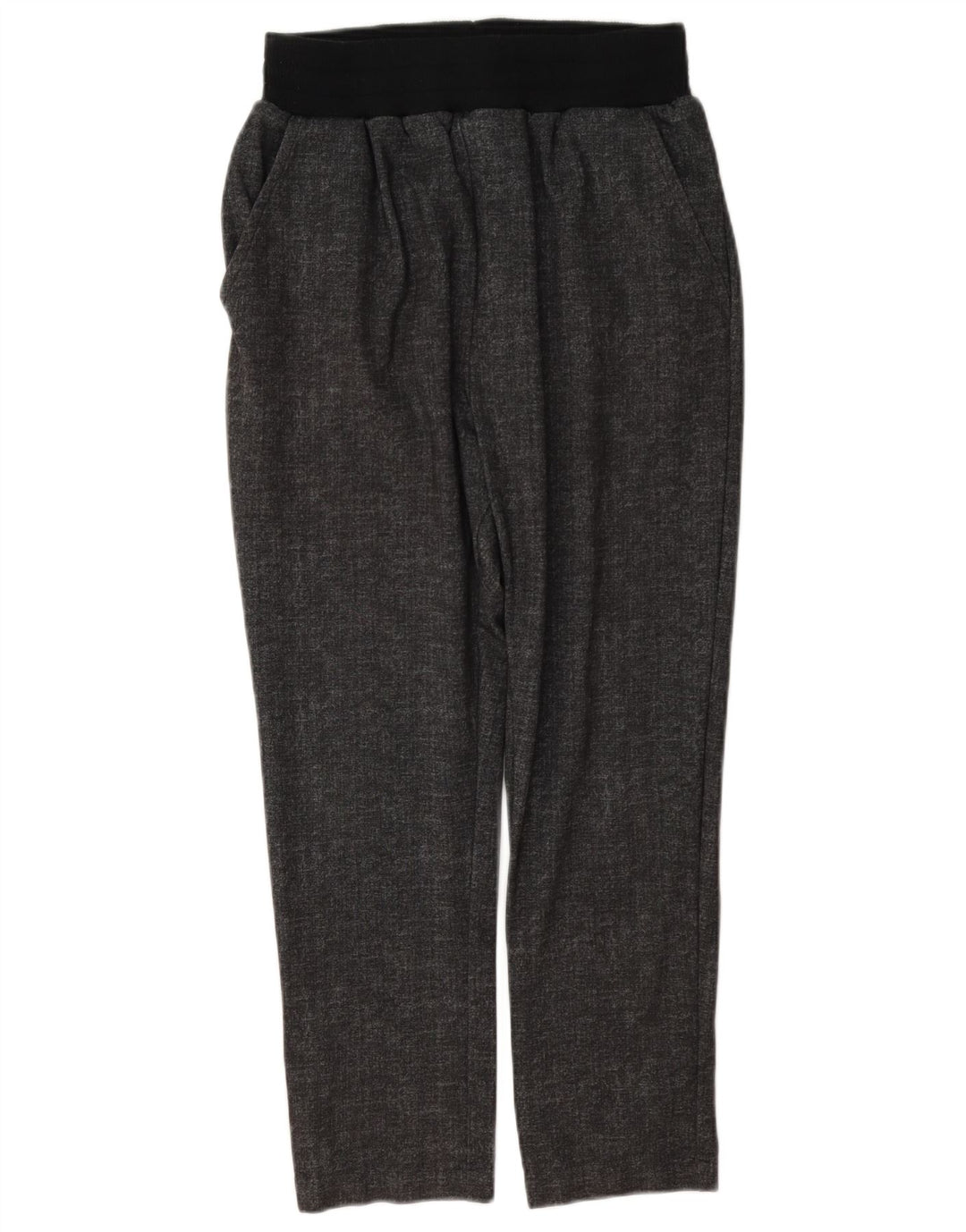 Мужские укороченные брюки Zara Medium W31 L24, серые, полиэстер