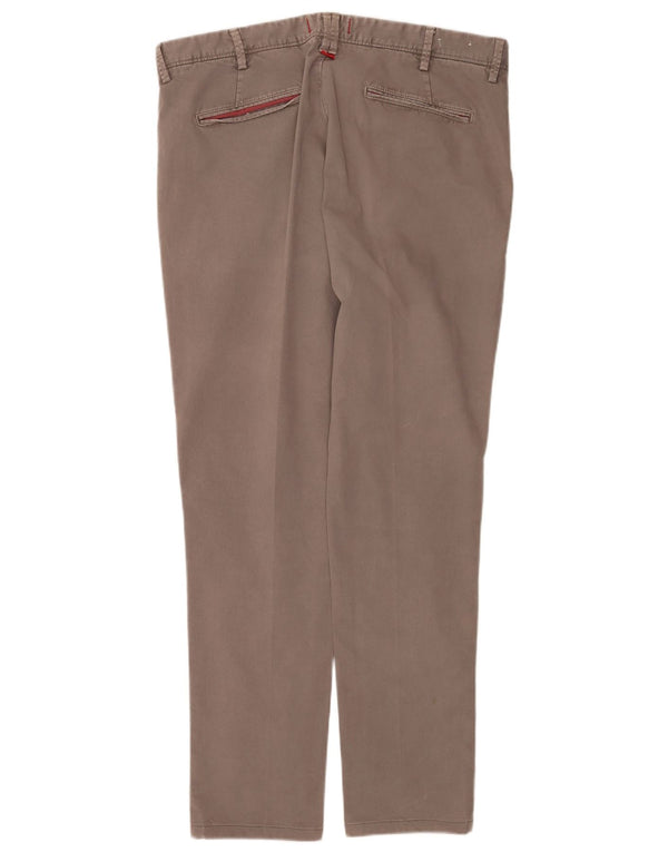 Мужские брюки-чиносы Jaggy Slim Fit W36 L31, коричневые, хлопковые