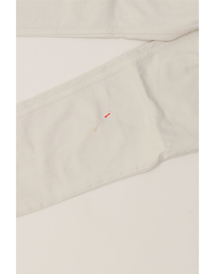 LEVI'S Womens Straight Jeans W29 L28  White Cotton Vintage Levi's and Second-Hand Levi's from Messina Hembry 