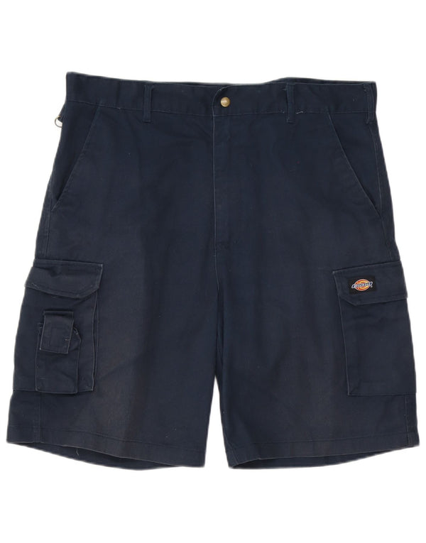 Мужские шорты-карго Dickies W36, большие, темно-синие, полиэстер