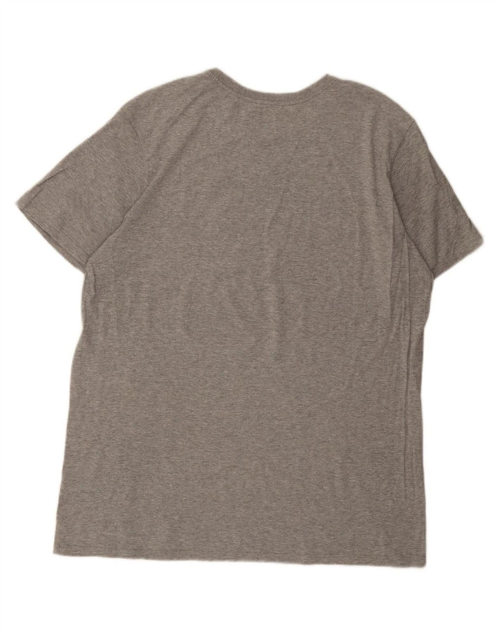 NIKE Mens Athletic Cut Graphic T-Shirt Top Large Grey