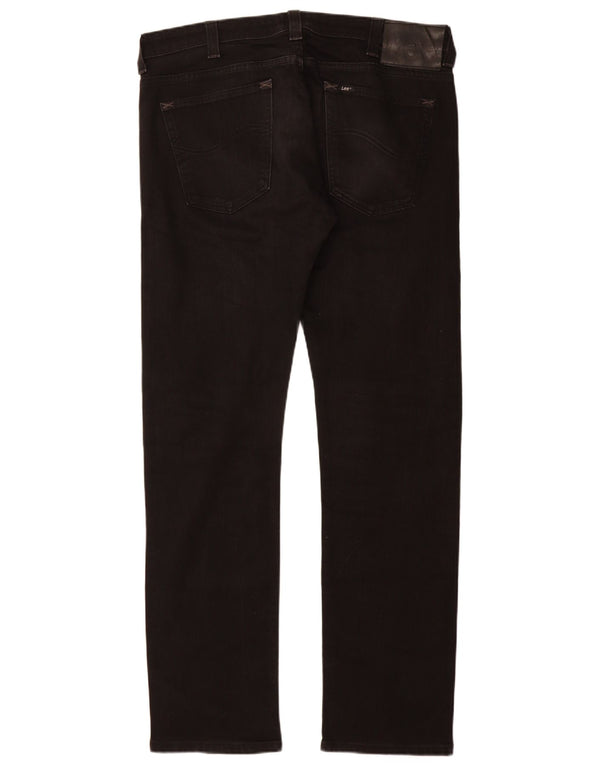 Мужские прямые джинсы Lee Powell W38 L36, черный хлопок