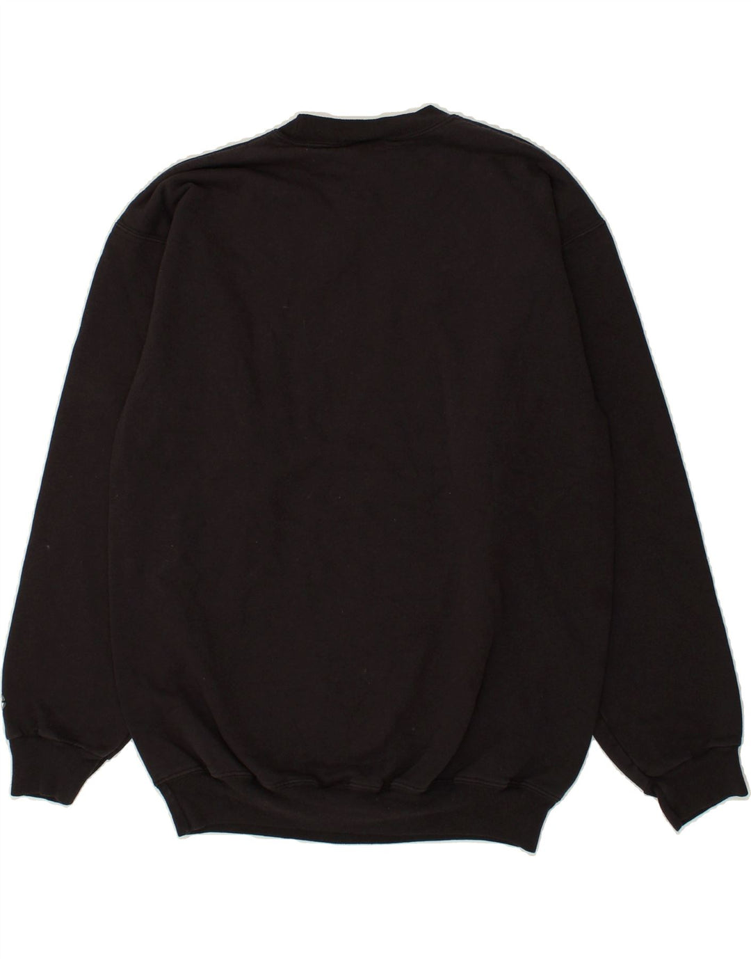 CHAMPION Mens Graphic Sweatshirt Jumper Medium Black Vintage Champion and Second-Hand Champion from Messina Hembry 
