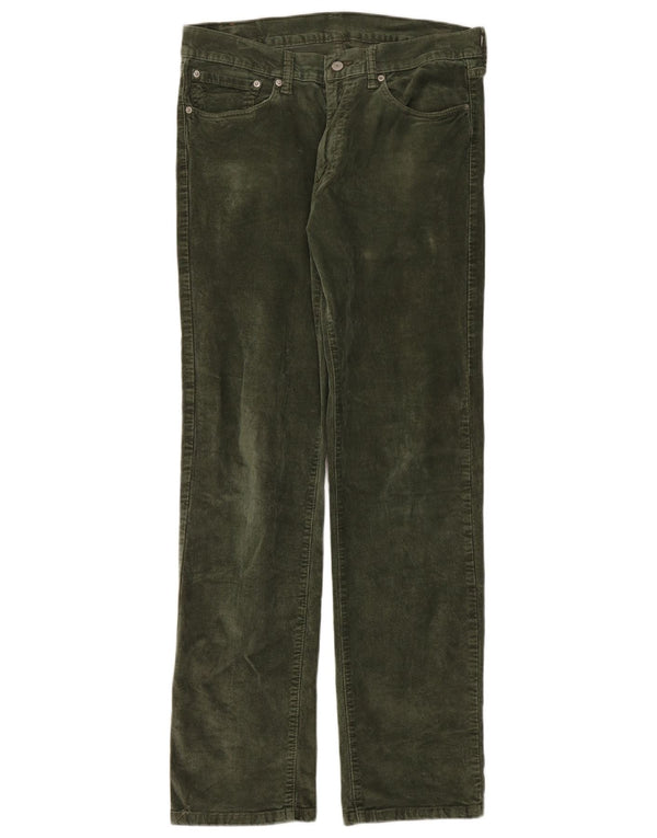 Мужские прямые вельветовые брюки Levi's 751 W34 L34 хаки, хлопок