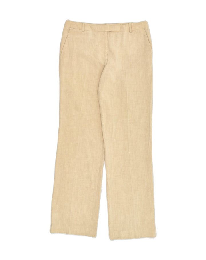 CALVIN KLEIN Womens Straight Suit Trousers US 6 Medium W32 L32 Beige | Vintage Calvin Klein | Thrift | Second-Hand Calvin Klein | Used Clothing | Messina Hembry 
