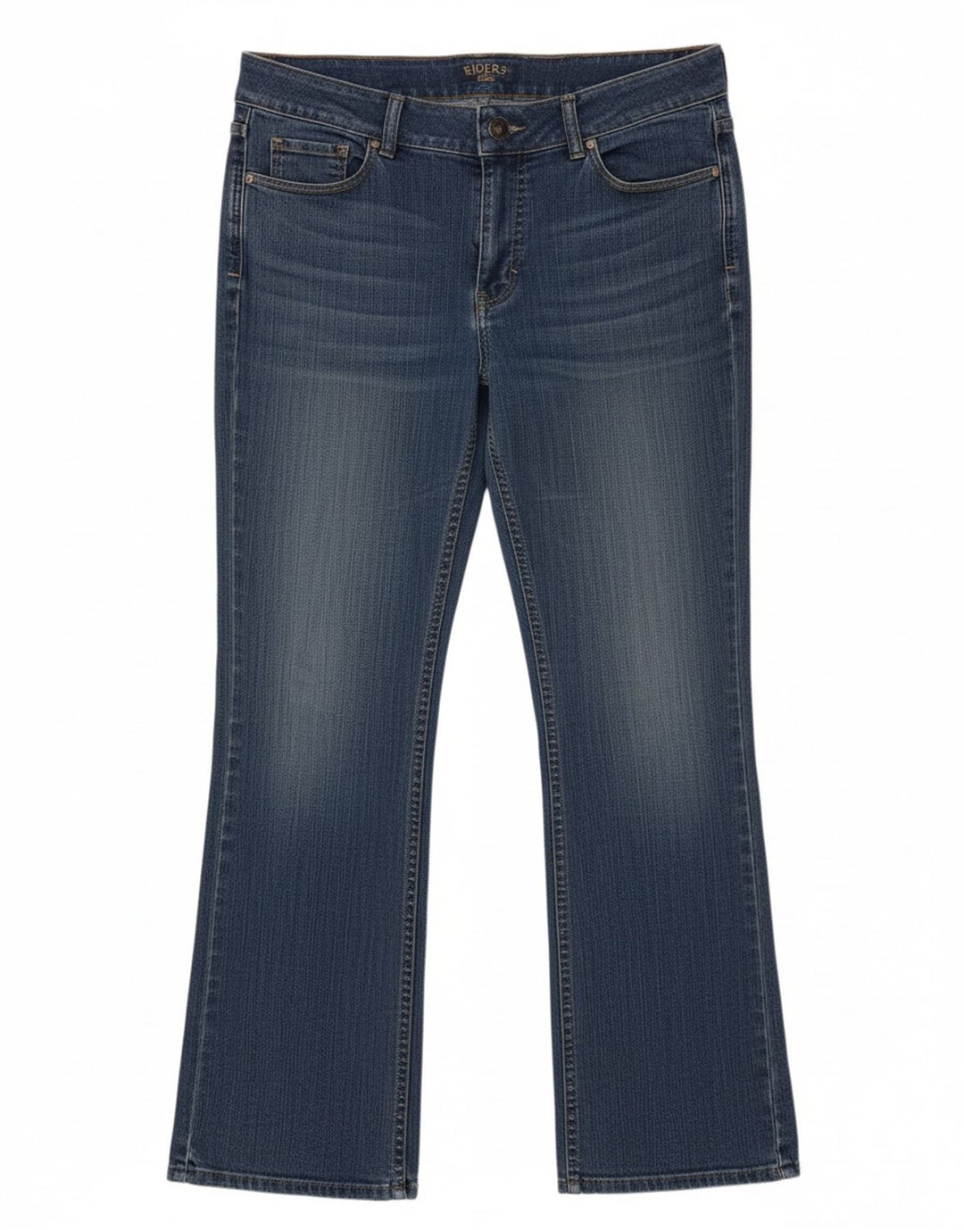 LEE Womens Riders Bootcut Jeans US 12 Large W32 L30 Blue Cotton