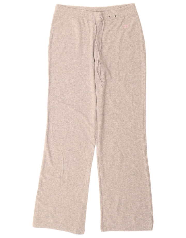 Женские спортивные брюки Reebok UK 10, маленькие, серые, хлопок