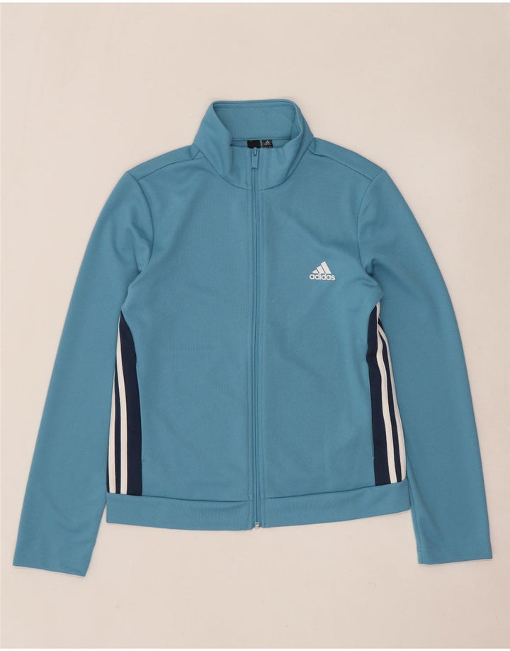 Женский спортивный костюм Adidas Top Jacket UK 161/18 Большой синий с цветными блоками