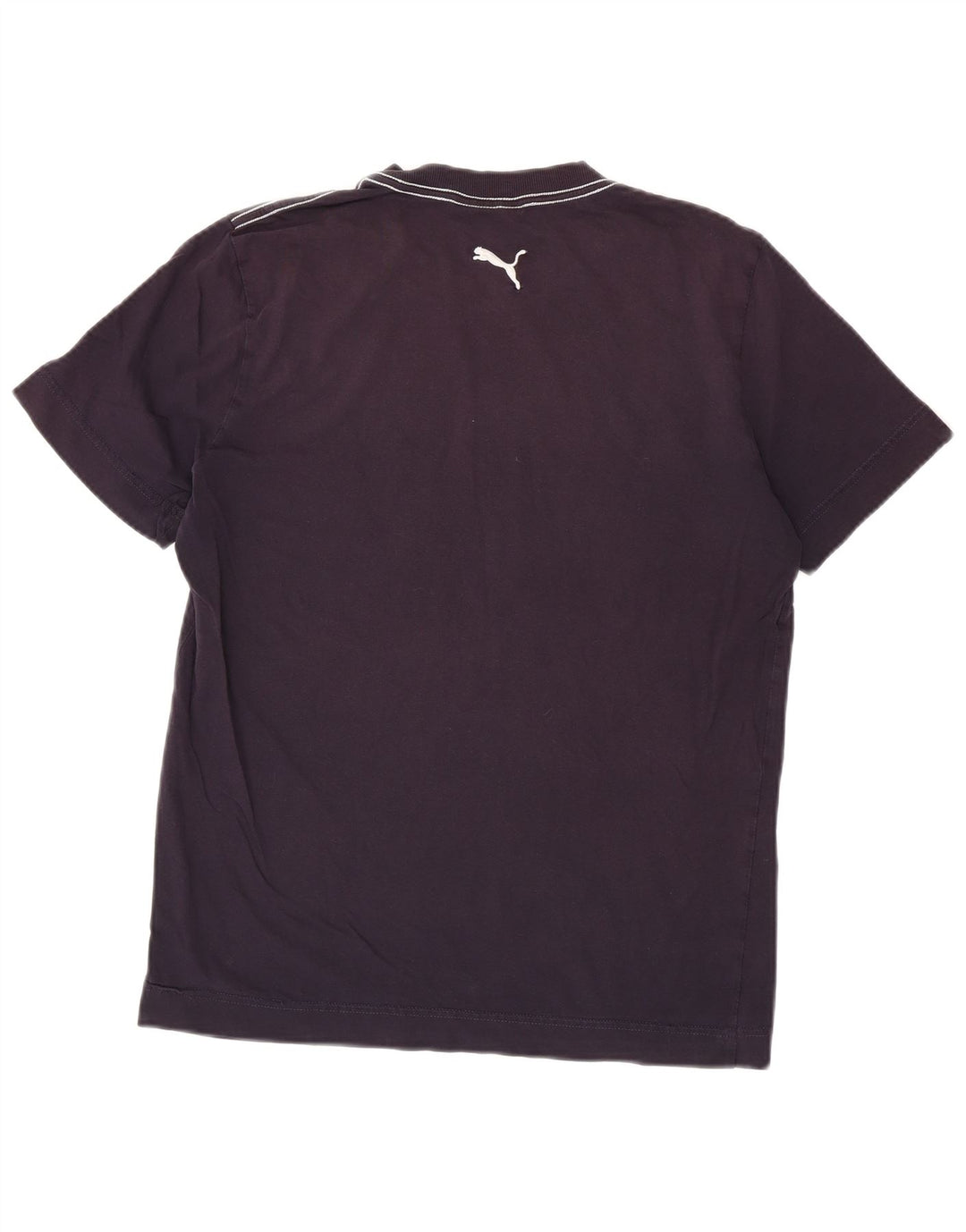 Мужская футболка с рисунком Puma, темно-синий, хлопковый топ среднего размера