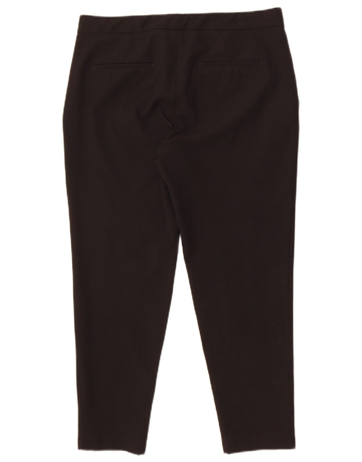 Брюки женские укороченные Zara EU 40 Medium W32 L25 Черные