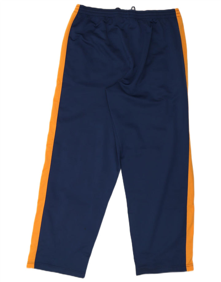 Мужские спортивные брюки Fila XL синие, полиэстер с цветными блоками