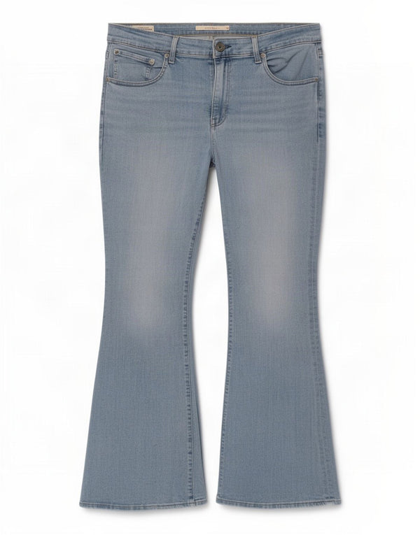 Женские расклешенные джинсы Levi's 726 W34 L33 синие