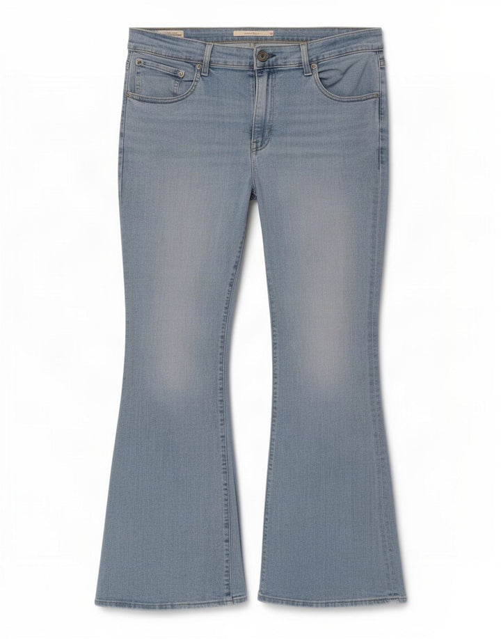Женские расклешенные джинсы Levi's 726 W34 L33 синие