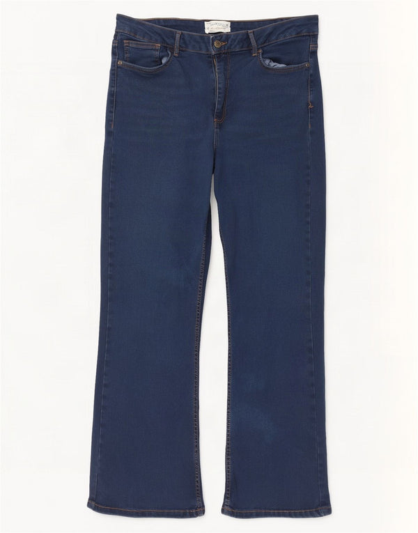 Женские джинсы Brooke Bootcut Fat Face, Великобритания, 18 XL, W36 L28, синий хлопок