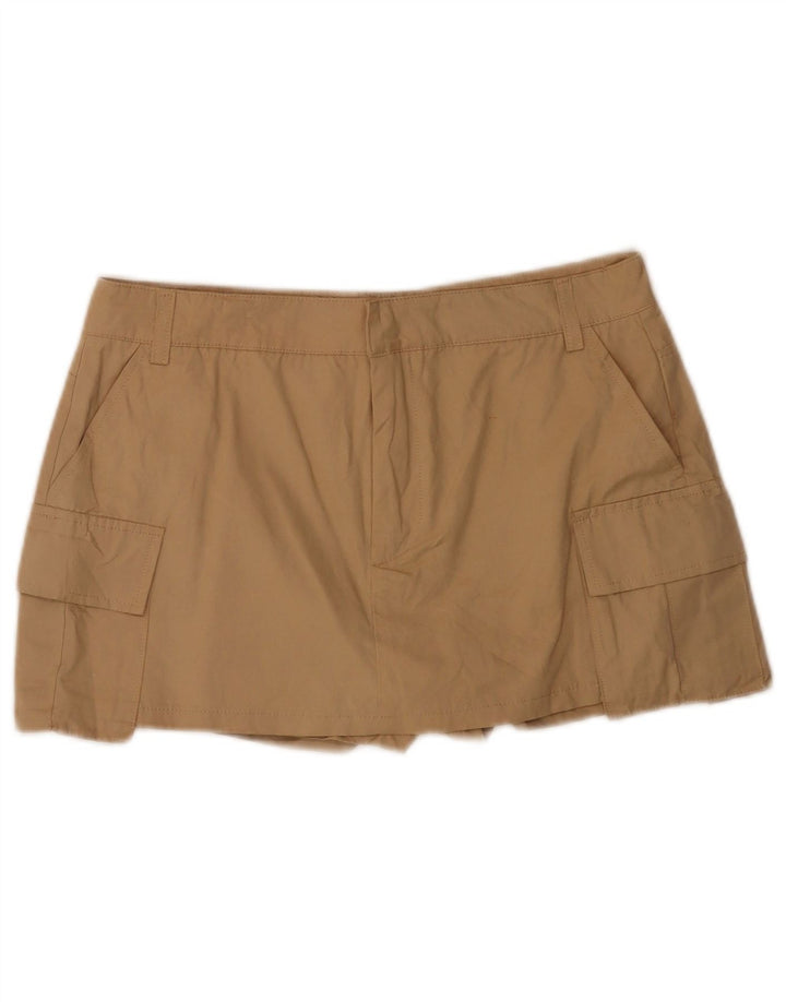 Женские шорты карго Zara Medium W28, бежевый полиэстер