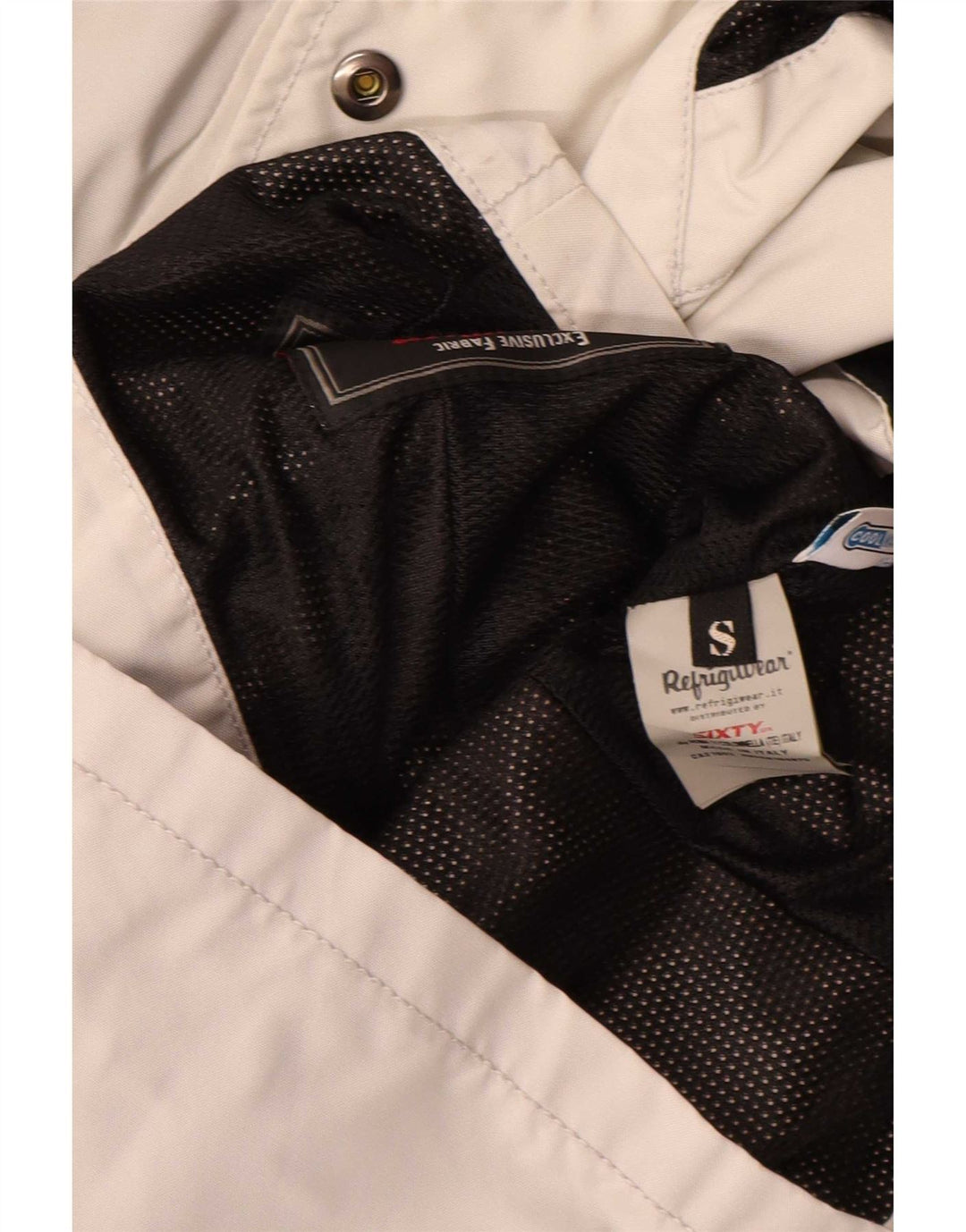 Женская дождевик с капюшоном Refrigiwear UK 10, маленький серый полиамид