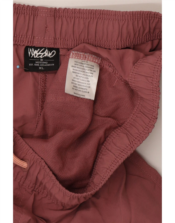 MOSSIMO Мужские шорты для плавания XL, бордовый нейлон