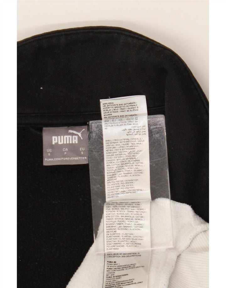 Мужской спортивный костюм PUMA с графическим рисунком, маленькая белая хлопковая куртка с цветными блоками