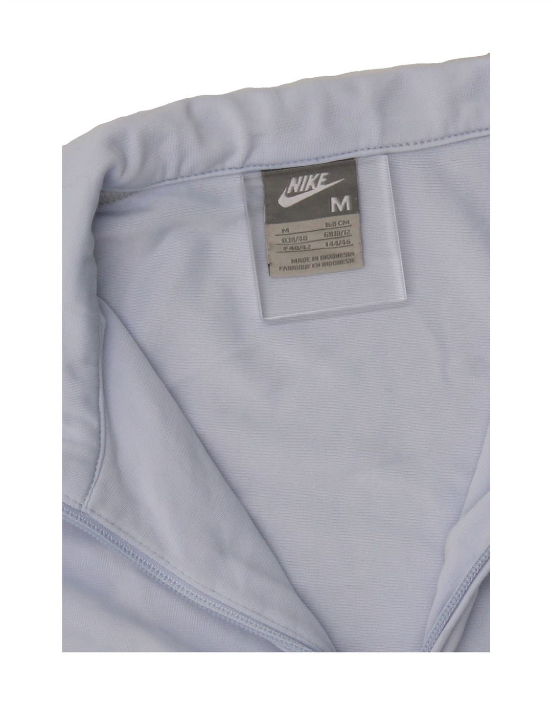 NIKE Womens Tracksuit Top Jacket UK 10/12 Medium Blue Colourblock Vintage Nike and Second-Hand Nike from Messina Hembry 