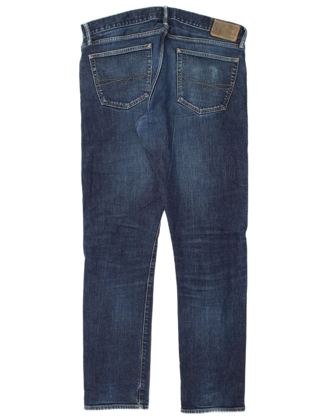 Джинсы мужские узкие POLO RALPH LAUREN W34 L32 синие, хлопок