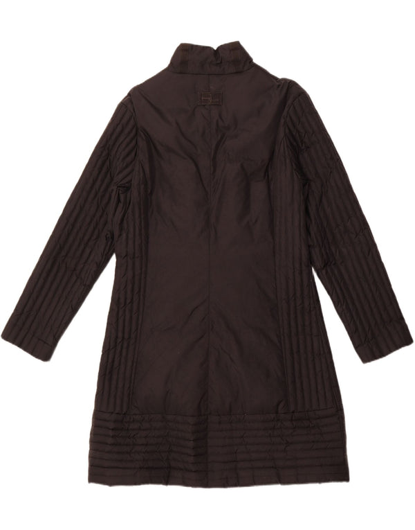 TRUSSARDI JEANS Женское пуховое пальто IT 48 XL Черный Полиамид