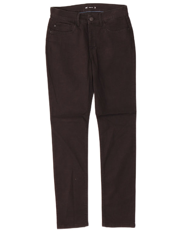 Женские узкие джинсы LEE Easy Fit США 8, средние W30 L31, черные, хлопковые