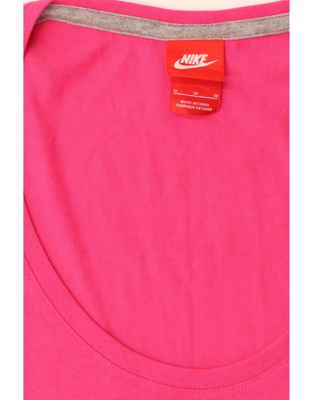 Женская футболка с рисунком Nike Top UK 14, средний розовый