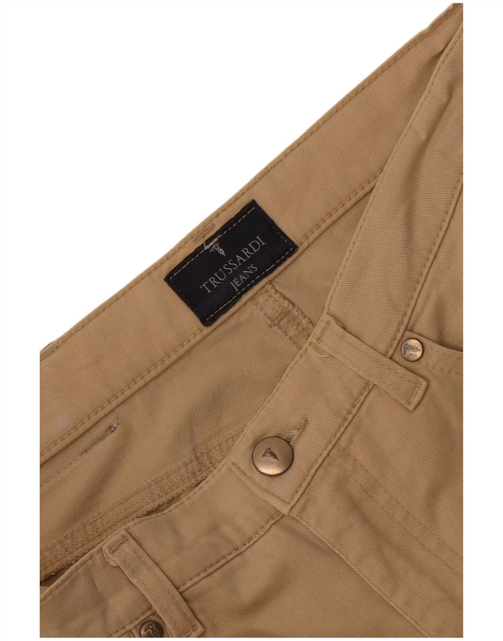 Мужские повседневные брюки Trussardi Bootcut W30 L31 Бежевые
