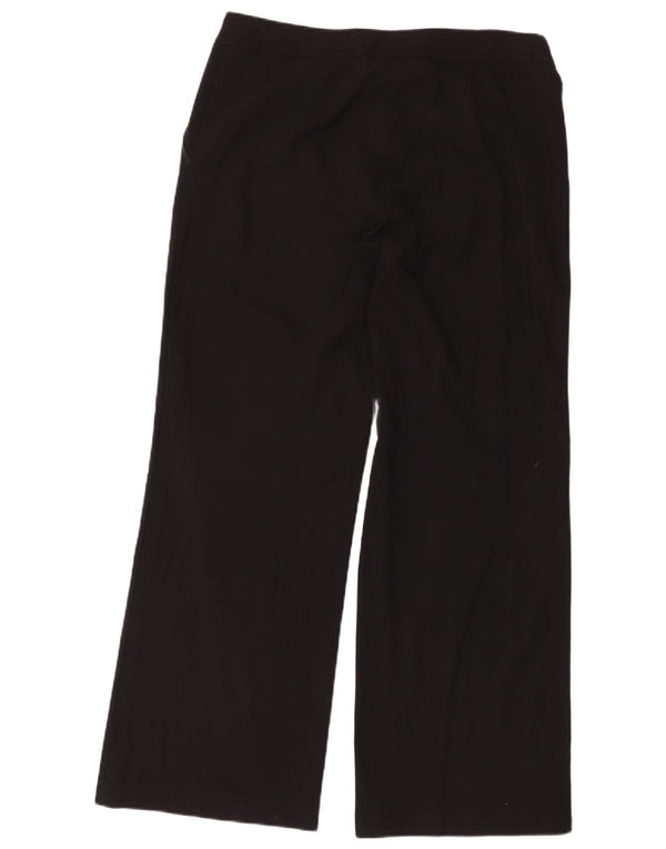 Женские повседневные широкие брюки Marks & Spencer UK 16, большие W36 L30, черные