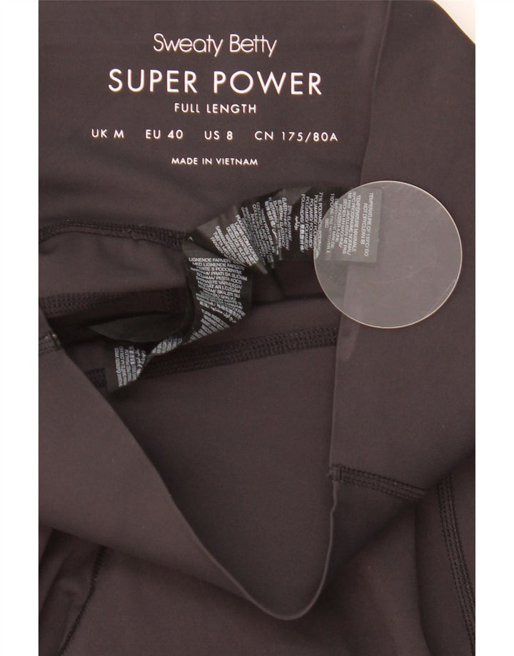 Женские леггинсы Sweaty Betty UK 12, средний черный, полиамид