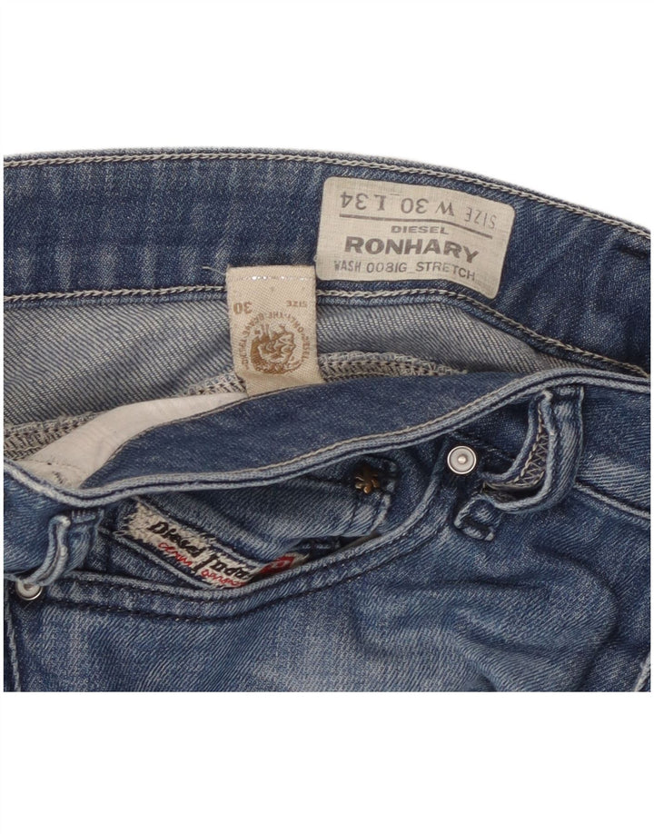 Мужские джинсовые шорты DIESEL Ronhary W30, средние синие