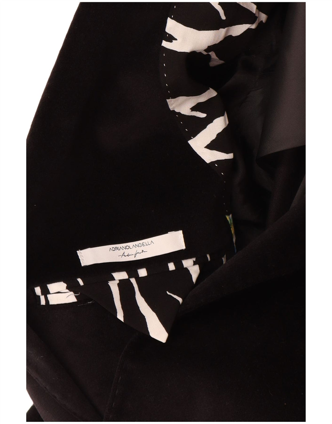 ВИНТАЖНЫЙ Мужской пиджак на 2 пуговицах IT 50, большой черный хлопок