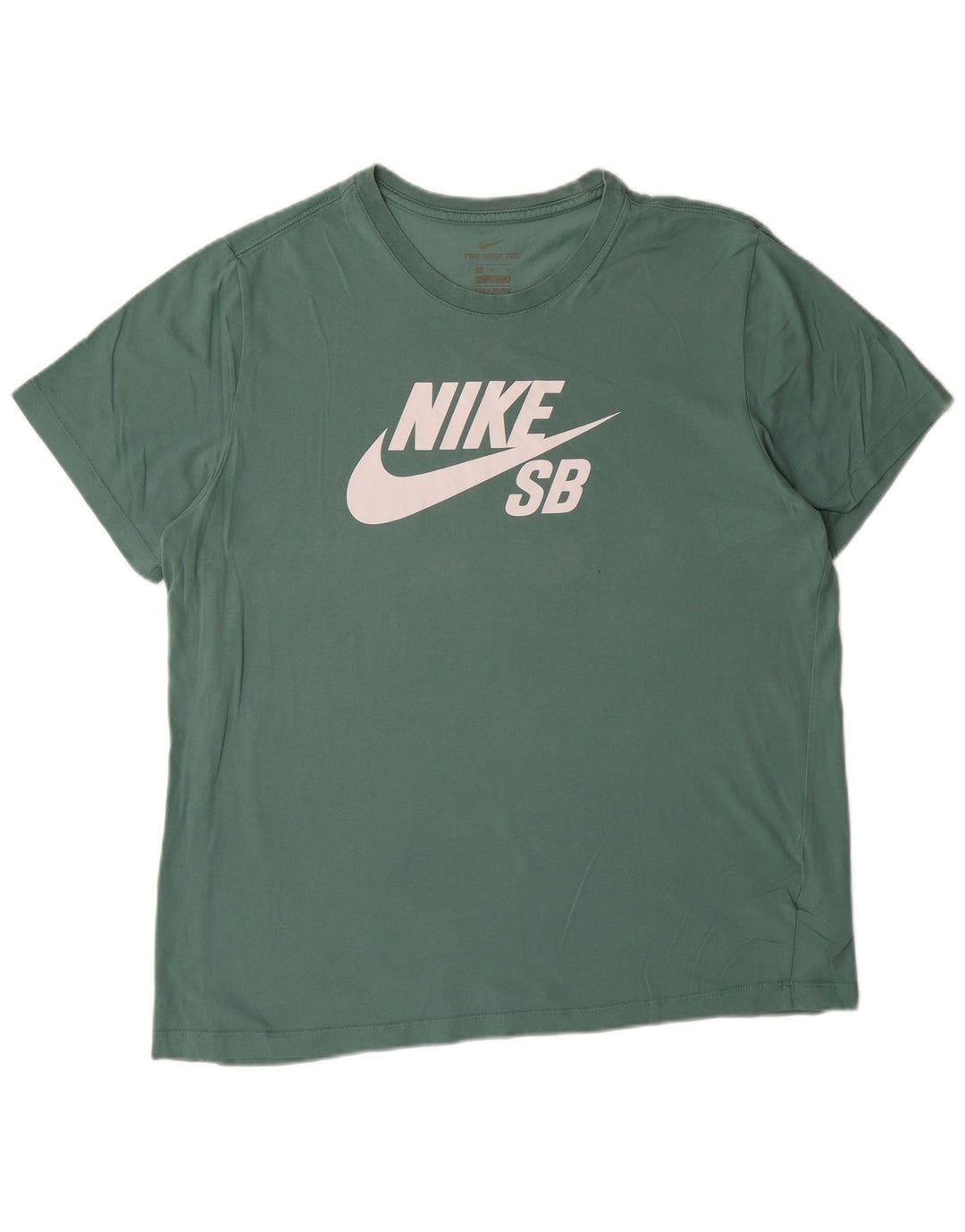 Мужская футболка с рисунком Nike Top XL, зеленый хлопок