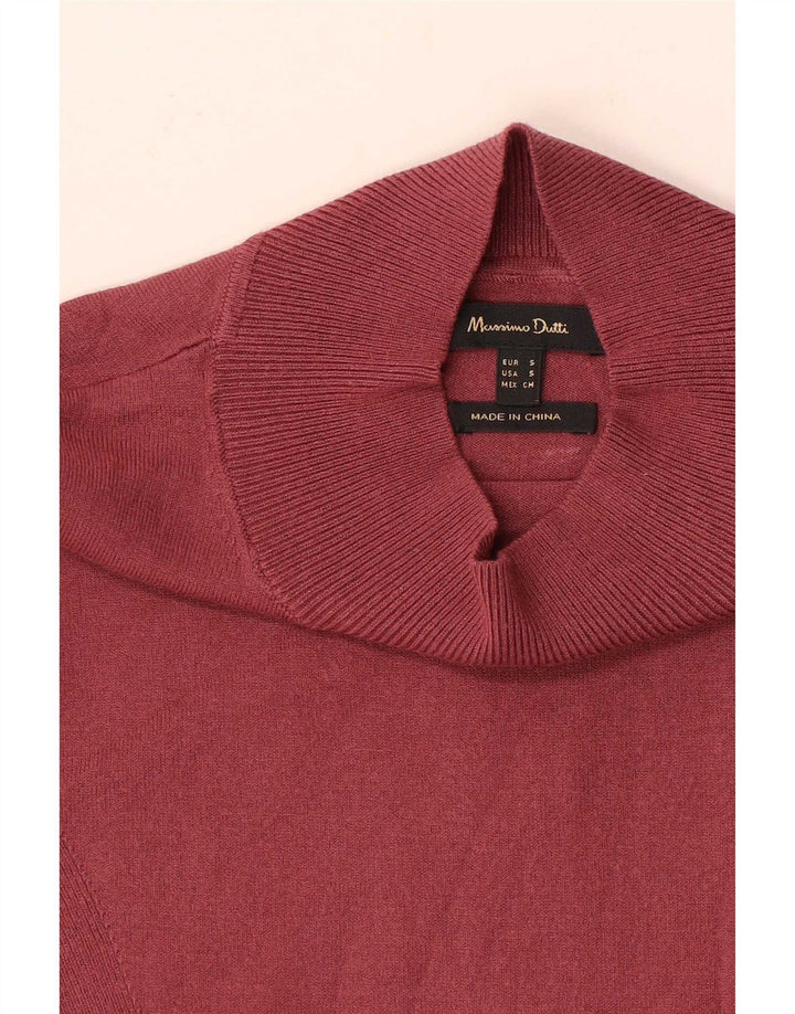 Женская блузка Massimo Dutti Top UK 8, маленькая красная