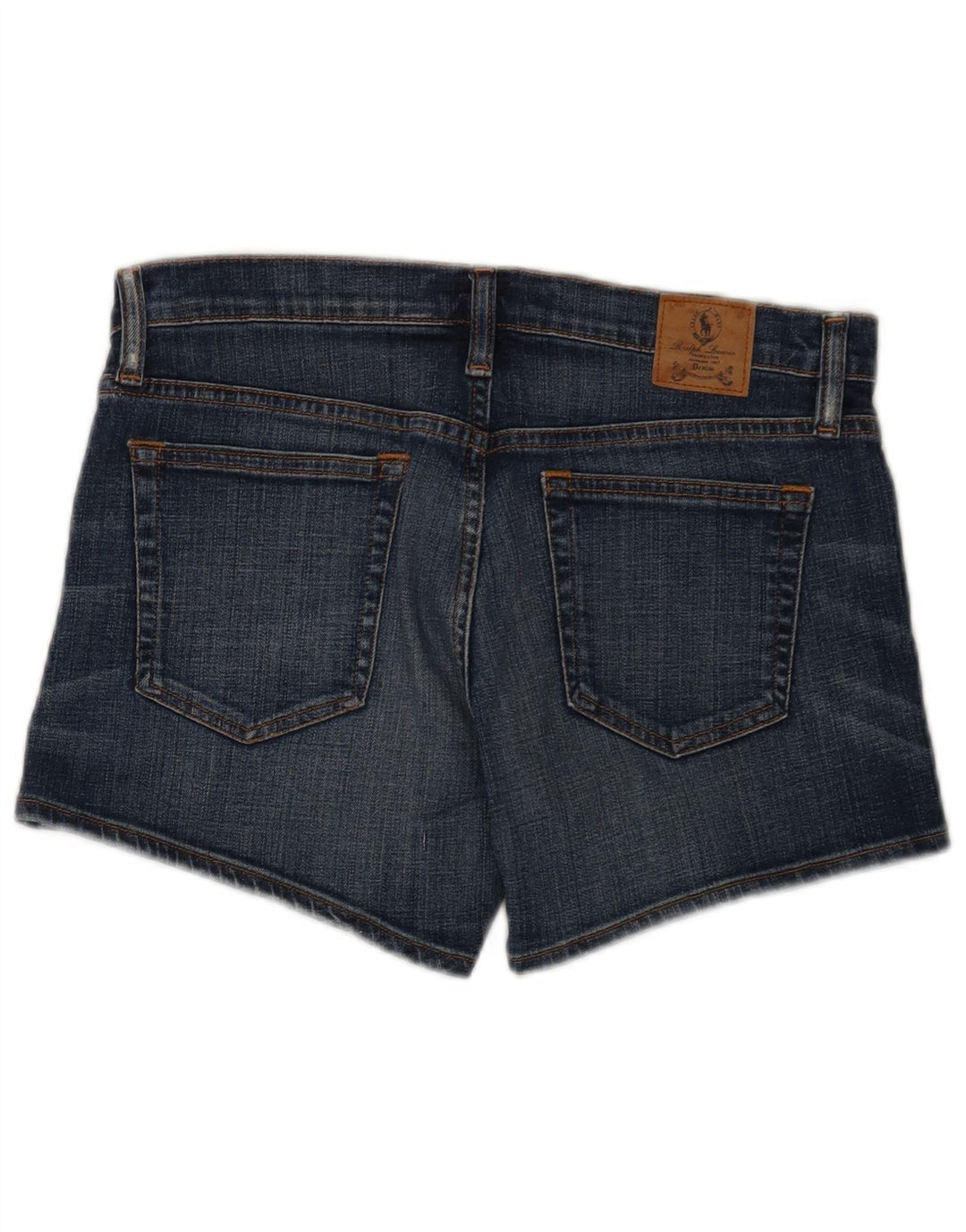Женские джинсовые шорты Ralph Lauren W29, хлопковые, среднего синего цвета
