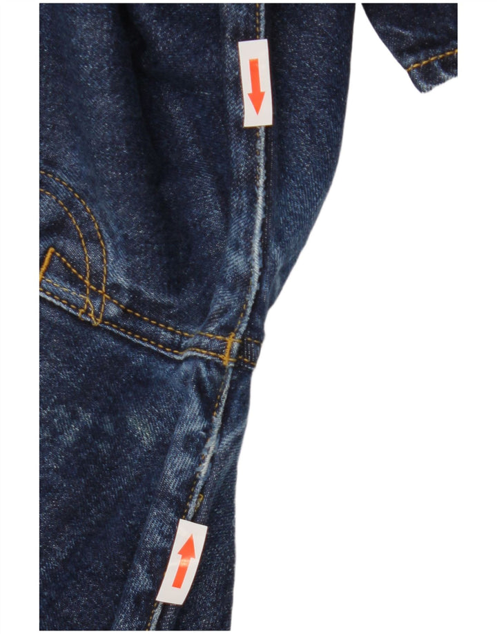 Мужские прямые джинсы Levi's 501 W40 L32 темно-синие