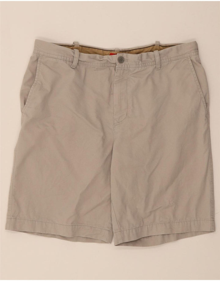 IZOD Mens Chino Shorts W36 Large  Grey Cotton Vintage Izod and Second-Hand Izod from Messina Hembry 