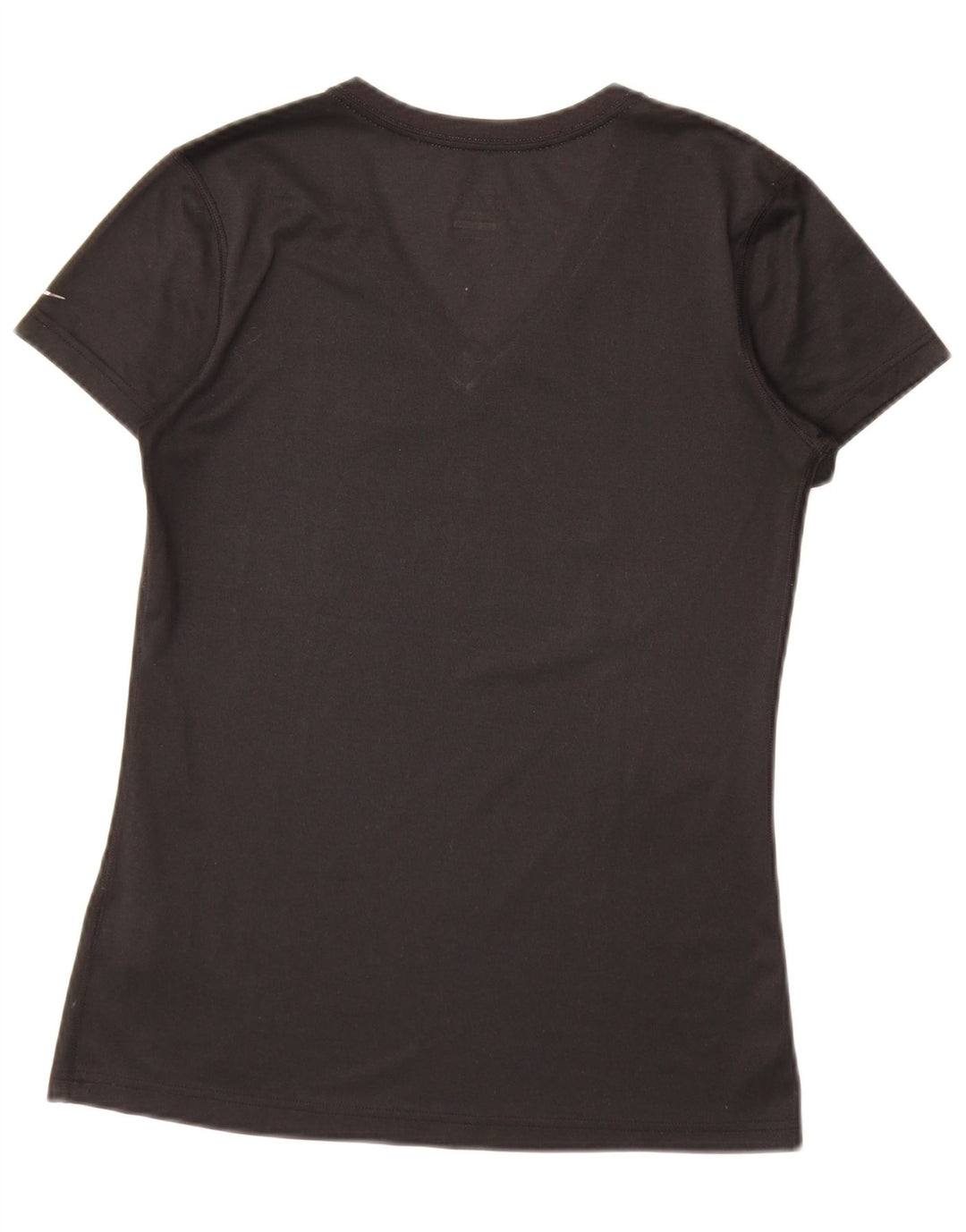 Женская футболка Nike Dri Fit с графическим принтом Top UK 10, маленькая, черная, полиэстер