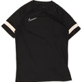 Мужская футболка Nike Top Medium Black в полоску из полиэстера, спортивная