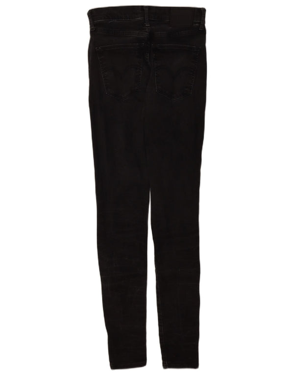 Женские суперскинни Levi's Mile High W28 L30, черный хлопок